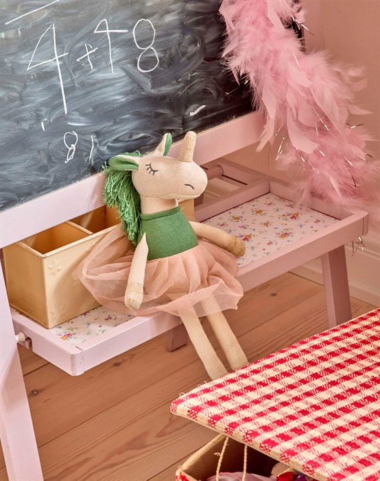 Lille Enhjørning Bomuld Bamse - Multifarvet